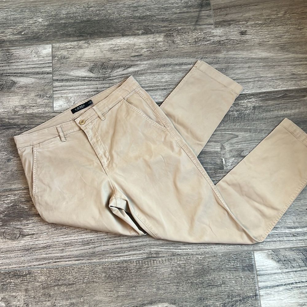 Polo Ralph Lauren Classic Chino Khaki Pants Size 10 Preowned #12